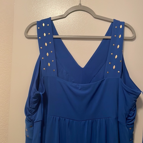 Powerful Blue Dress! Like New! - Picture 3 of 5